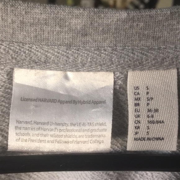 Harvard cropped shirt - Picture 3 of 4